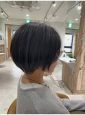 ハッシュカット/グレージュ/ツートンカラー/仙台