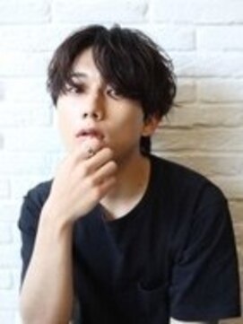 メンズサロン Johnny MEN 下北沢店【ジョニーメン】 men's/顔周り/ニュアンスパーマ/黒染め/韓国/ダウンパーマ