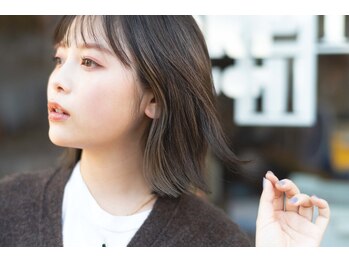 アレン 玉造(allen)の写真/【鶴橋駅徒歩3分】髪と頭皮に優しいオーガニックカラーで美しい髪色に♪ダメージを最小限に抑え、艶髪へ。