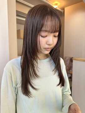 イノセントヘア(innocent.hair) ストレートヘア/シャギーカット