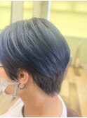 デニムブルーショート