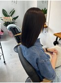 アッシュブラウン/酸熱トリートメント