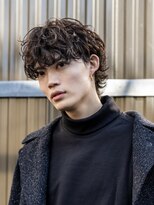 バイフィフス 原宿/表参道(by fifth)&nbsp;原宿メンズパーマルーズパーマシャドウパーマッシュウルフゆるめ