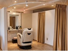 ブルームヘア 大宮(Bloom hair)の雰囲気（フルフラットの夢シャン完備のプライベートルーム）