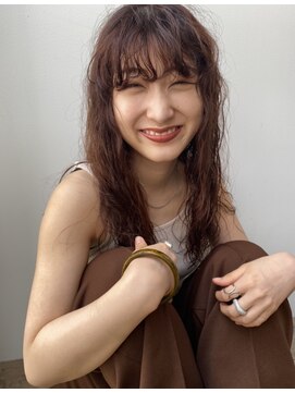 テテ ニコ(tete nico) 【くせ毛風ロングのくるくるパーマ◎】tetenico ami