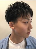 2ブロック/ショートマッシュ