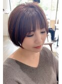 【 I. 】乾かすだけのお手入れ簡単ショートボブ 川口