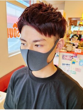 リップソウル(RIP SOUL) 《RIP SOUL》イゴラカラー アップバングショート