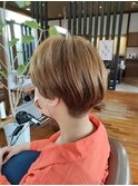 刈り上げマッシュ
