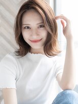 ローレン(LOREN)&nbsp;＊LOREN自由が丘＊20代30代40代/前髪なし/韓国風Ａラインボブ