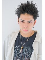 ヘアサロンガリカアオヤマ(hair salon Gallica aoyama) 【メンズ】ワイルドアップバング/スパイキーショート束感
