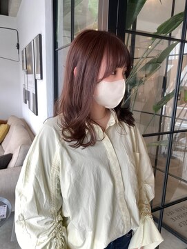 ラヴィズム 長岡店(LUVISM) 10代20代30代◎韓国ヘアー顔周りレイヤーおくれ毛前髪