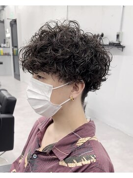 リベル(LIBER) 八王子/八王子駅/プードルパーマ/メンズパーマ/眉毛/men’s