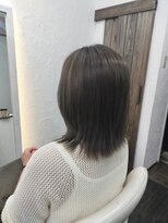 ユラウ(yurau) 外ハネボブ×ブリーチなし透明感カラー【新御徒町/蔵前/浅草橋】