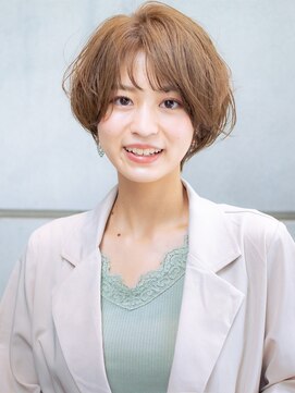 キサ ファータ 恵比寿(kisa fata) 大人可愛いひし形ショートボブ