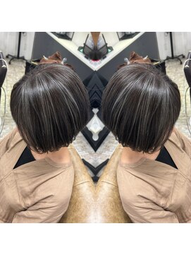 ワールドオーダー 天王寺店(WORLD ORDER) 白髪ぼかしハイライト