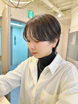 トッカ ヘアアンドトリートメント 難波店 小顔似合わせカット愛されクールショート20代/30代40代50代/難波