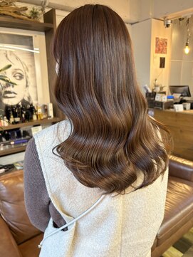 コレット ヘアー 大通(Colette hair) warm brown .*。