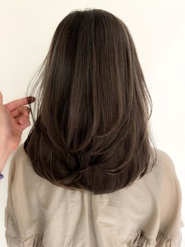 アミリー ひたち野うしく店(Amily) ハイライトバレイヤージュダブルカラーケアブリーチ30代40代