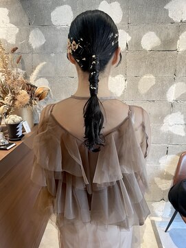 ソワ 四日市(soie) 【soie/shiho】お呼ばれヘアセット