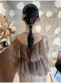 【soie/shiho】お呼ばれヘアセット
