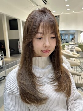 ロンドネートゥル 新潟(Lond naitre) 新潟／万代　髪質改善レイヤーメルティーカラー