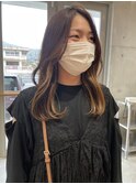ロング×インナーカラー