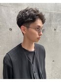 ニュアンスパーマ/刈り上げ/メンズカット