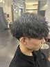 【祝!!新生活☆】メンズカット＋初めてのパーマ(ツイスト/スパイラル)￥11000