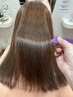 【クセにお悩みの方】カット＋ナチュラルサラサラストレート(テクスチャー）