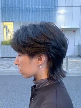 オーガニック アトリエ 大宮(organic+atelier) 韓国風ニュアンスセンターパートウルフ