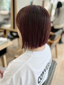 ネオリーブ クーロ(Neolive curro) 小顔タッセルボブ×美髪[ぱつっとボブ/縮毛矯正/横浜韓国]