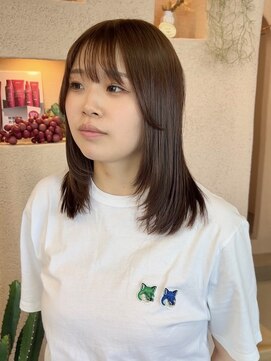 トリコ 柏(tricot) 顔まわりレイヤー
