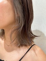 リーナ ビューティガーデン(LiNA BeautyGarden)&nbsp;こなれ感◎ハイライトが映える大人ボブ♪インナーカラー/藤沢