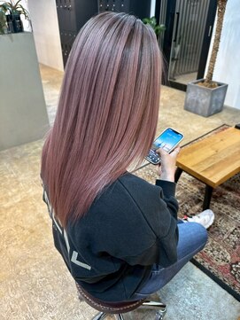 メリー オオサカ(Merly Osaka) pink balayage