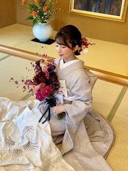 サロン Salon アイ アートの写真/長時間着ていても苦しくない！着崩れしない！と大好評です◎特別な日はプロのお着付けにお任せ下さい♪