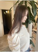 レイヤーカット/透明感カラー/トリートメント