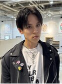韓国シースルーセンターパートダウンパーマシャドウパーマ