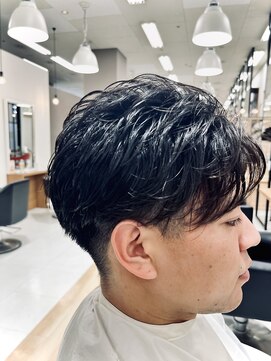 倶楽部ヘアーズ 醍醐本店(HAIR'S) フェザーパーマ/メンズ/メンズパーマ/学生/10代/20代/醍醐/山科