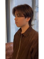 カーニバル 江古田(CARNIVAL)&nbsp;橋本嶺フェザーパーマセンターパートウルフ束感ショート