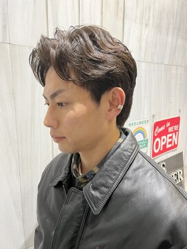 直毛の方オススメ！毛流れニュアンスパーマ×ダウンパーマ！