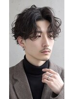 ケシキ 表参道 原宿(kesiki.)&nbsp;フェザーパーマフェザーショート韓国へアセンターパート