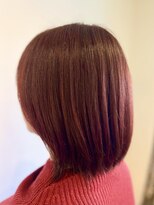 アトリエファゴ ハナミズキ店&nbsp;【Chikano】ブリーチなしレッド／白髪染め有