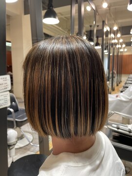 フラッパー(FLAPPER) クール／大人スタイル/ハイライト/白髪ぼかしカラー