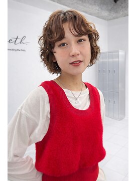 ムクコア(Muk CORE) ウルフパーマ/パーマ/ウルフカット/レイヤーボブ/川崎