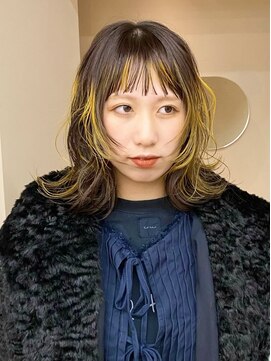 パークレーン アイス イヴェン(park lane ICI yeven) ブリーチなしカラーブリーチなしダブルカラー春カラーレイヤー