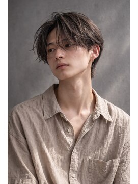 エフコード 難波(F-CODE) 毛流れニュアンスセンターパート