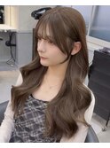 ミディアムレイヤーカット/レイヤー/顔周り/韓国/髪質改善/横浜