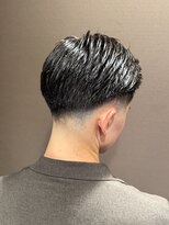 ヒロギンザ 六本木店(HIRO GINZA)&nbsp;ロースキンフェード × クラシック七三バック
