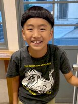エムエイチザバーバー 本町(MH THE BARBER) キッズマッシュショート×ツーブロック【北浜・堺筋本町・淀屋橋